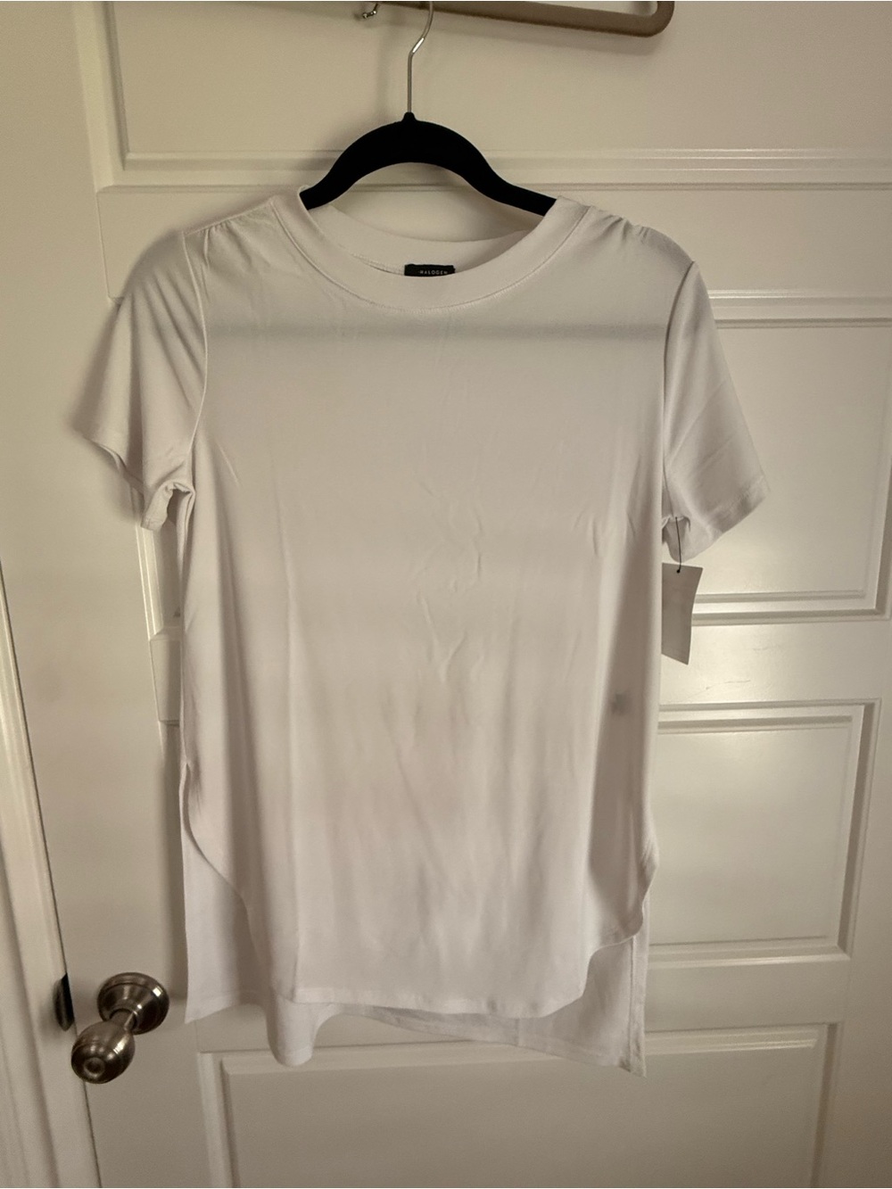 Halogen White Short-Sleeve Crew Tee